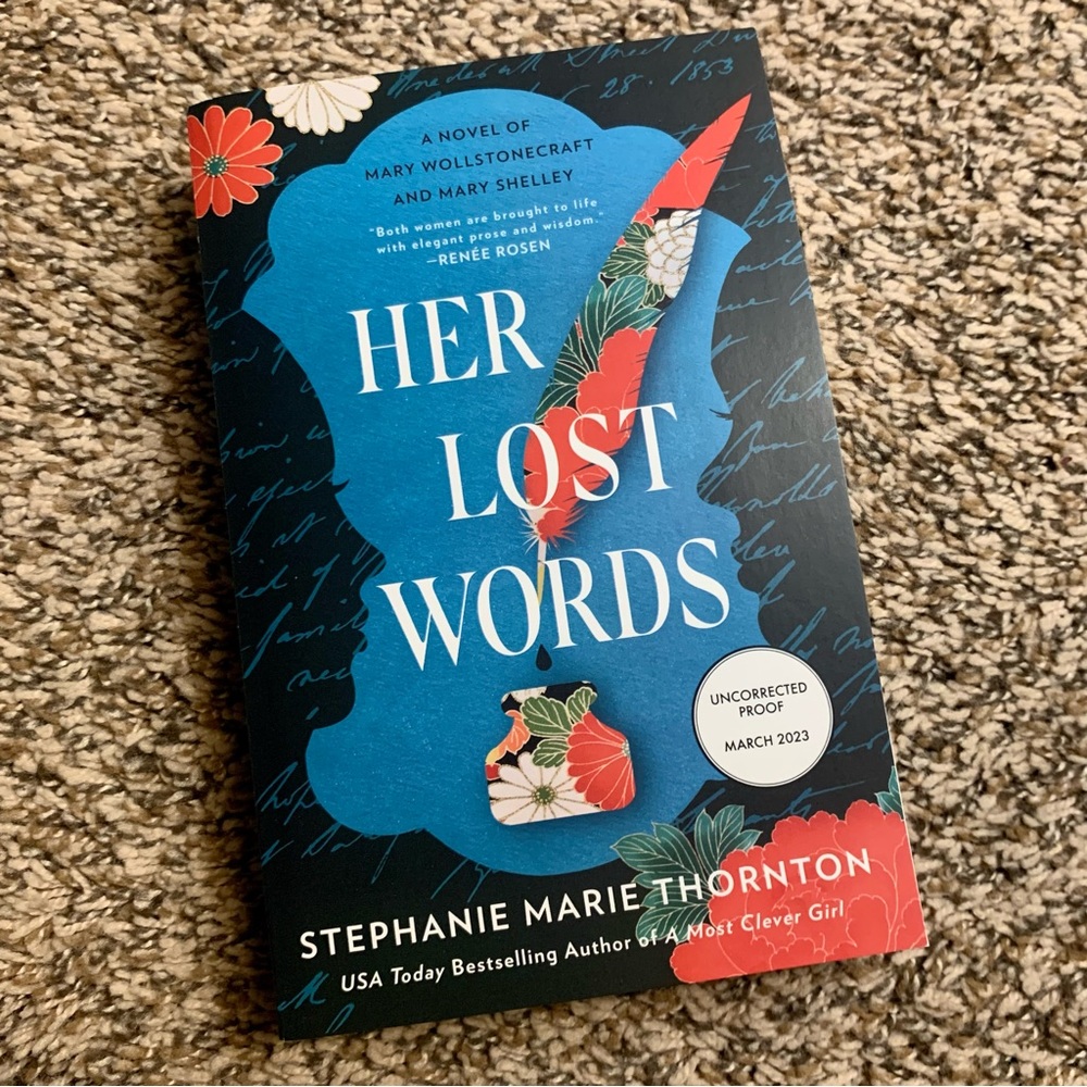 💜 Her Lost Words by Stephanie Marie Thornton ARC